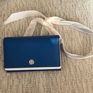 BRAND NEW Blue Tory Burch Purse